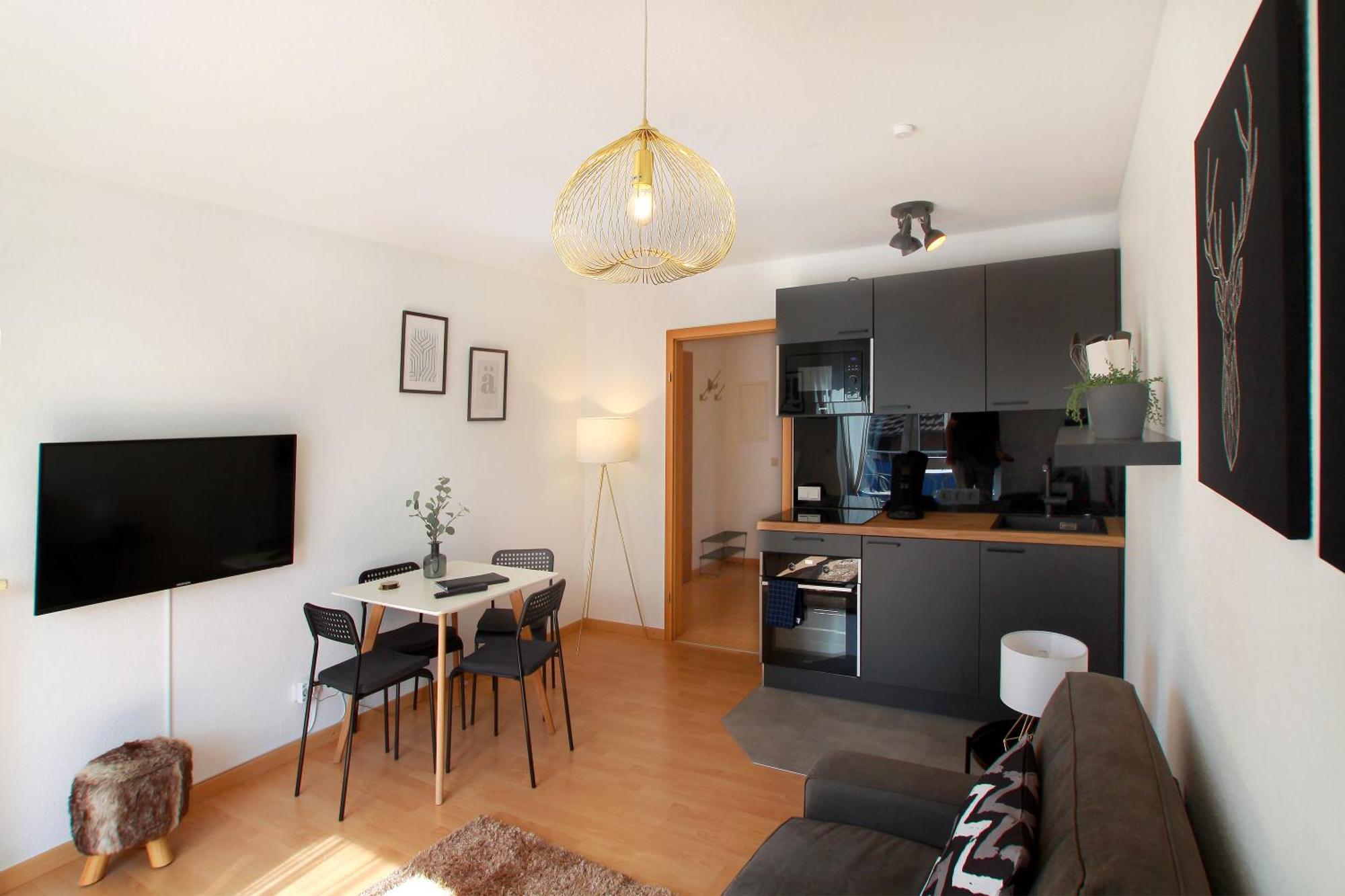 Ferienwohnung Mila Naehe Messe In FDH Exterior foto